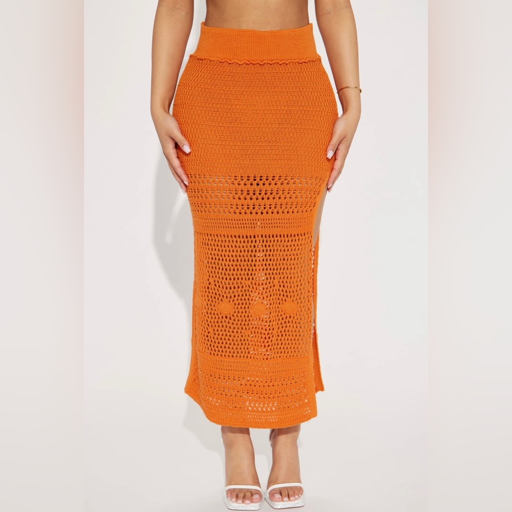 Fashion Nova cover up skirt